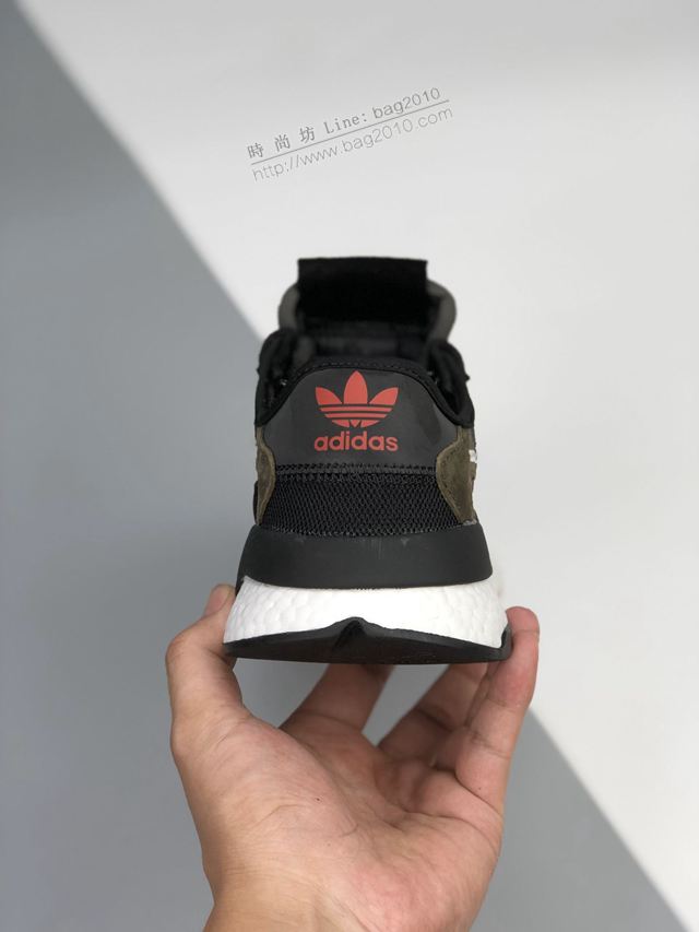 Adidas鞋 QIP-XHB-091807 阿迪達斯2019 Boost聯名夜行者 復古跑鞋 男女同款  hdx13316